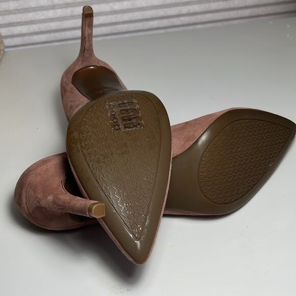 NEW Michael Kors Women Dorothy Flex  Suede Pump Dusty Rose - Picture 6 of 8